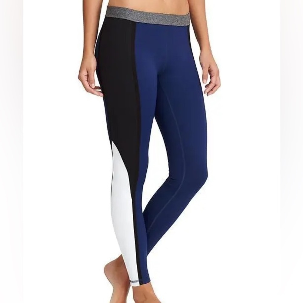 Derek Lam 10C X Athleta Colorblock Full Length Leggings Athletic Pants Size XS